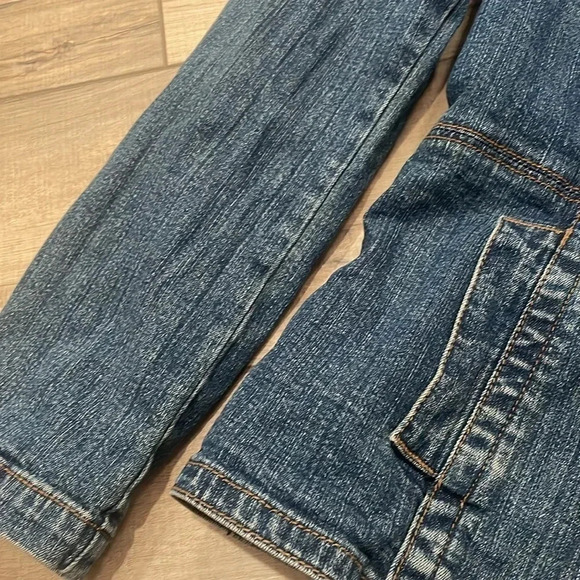 St Johns Bay petite small fitted Jean jacket - Picture 4 of 9